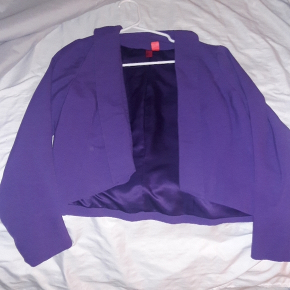 Purple Blazer Size S - Picture 2 of 3
